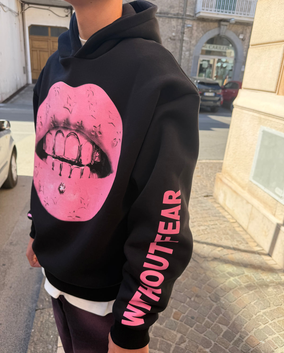 Felpa Lips Pink