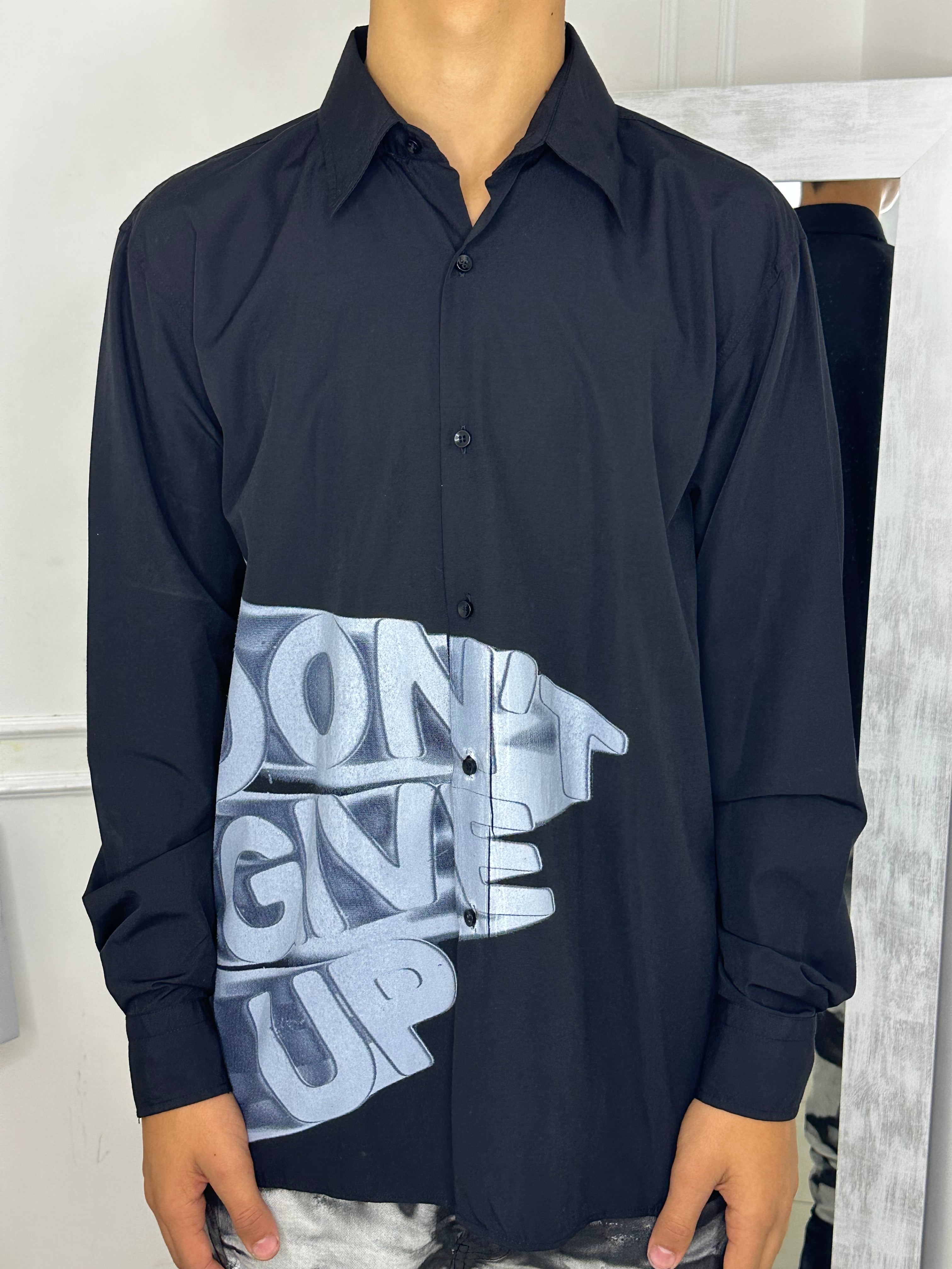 Camicia Don’t give up