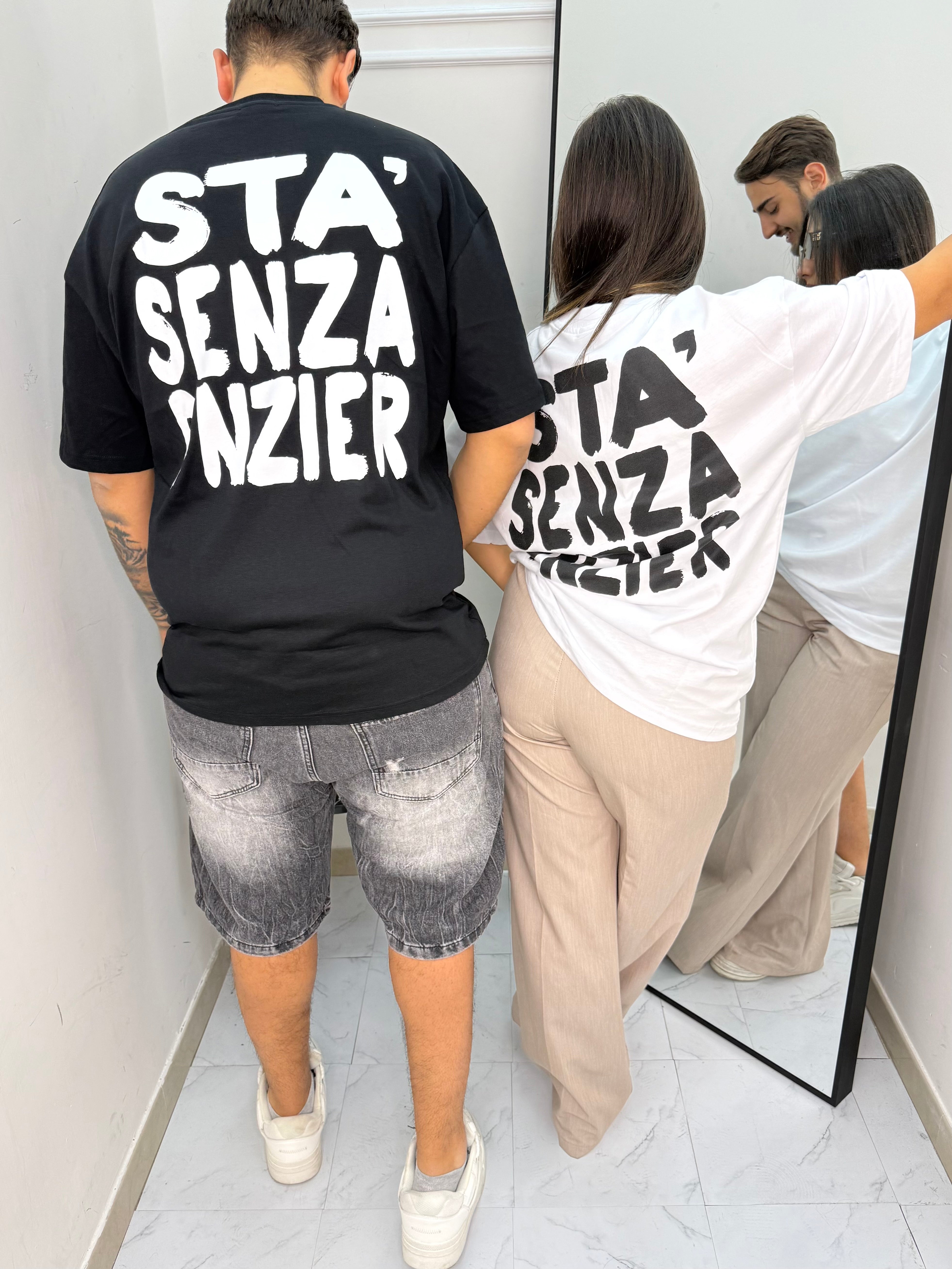 T-shirt Sta senza pnzier