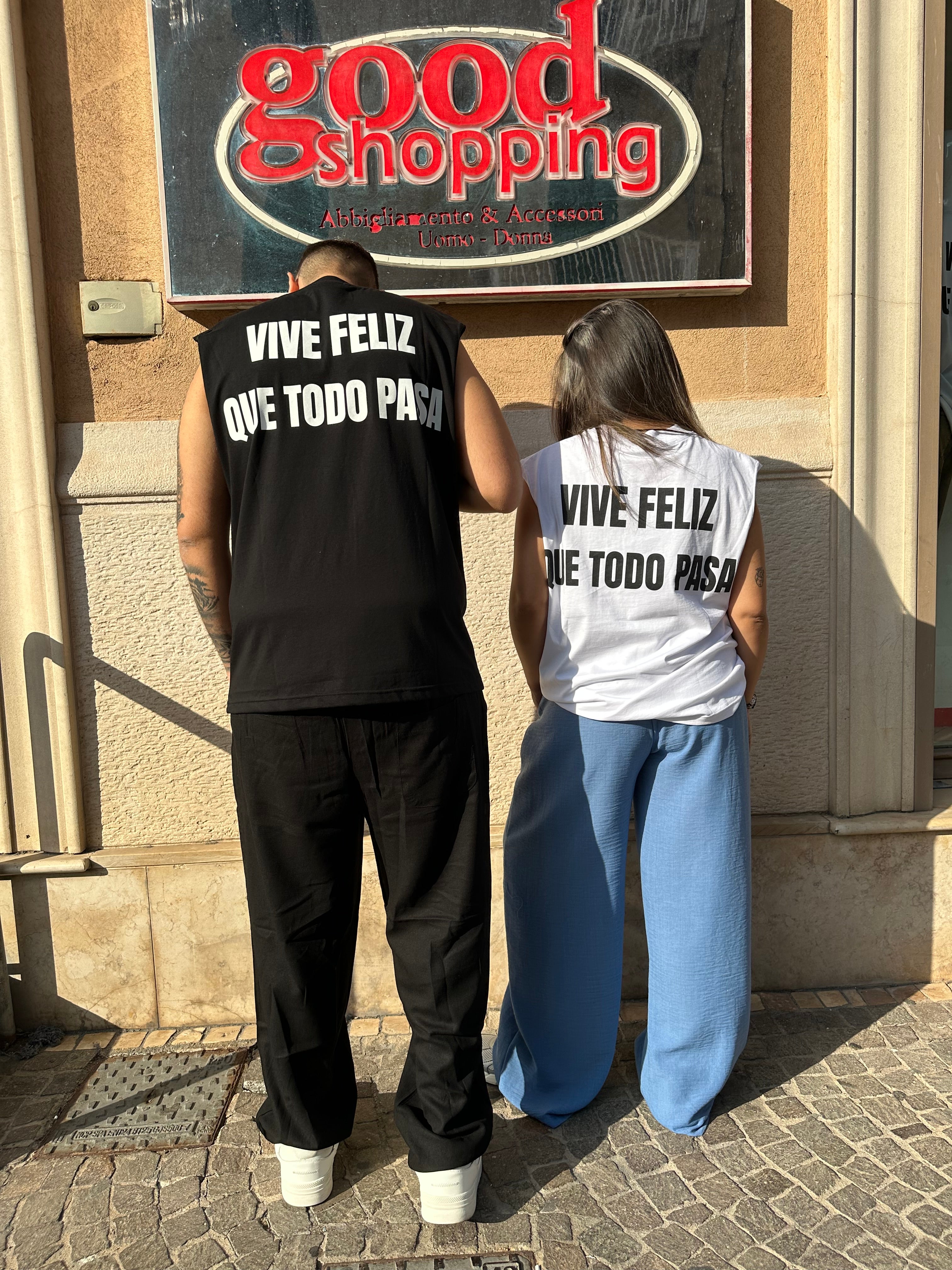 Canotte Vive feliz