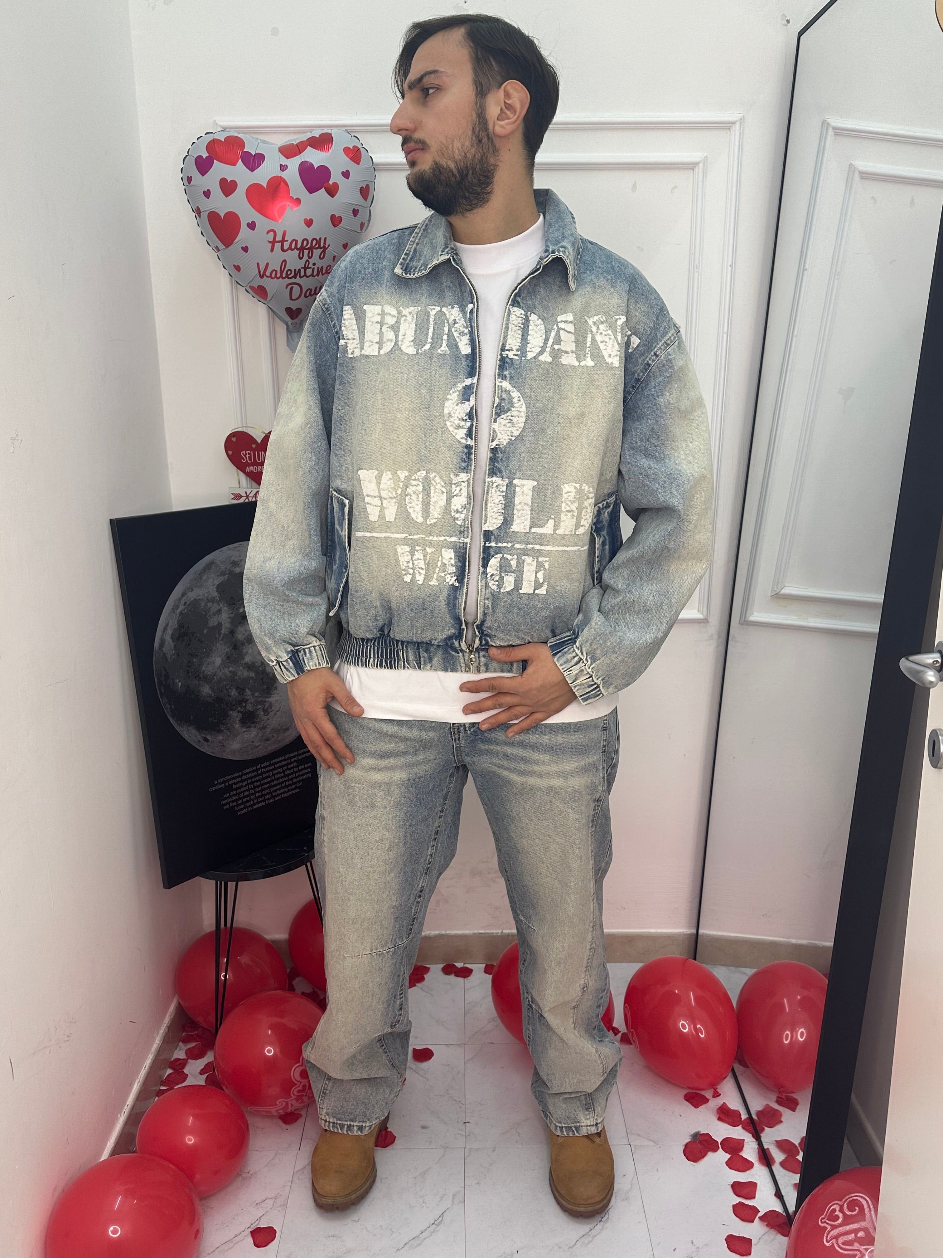 Completo in denim World