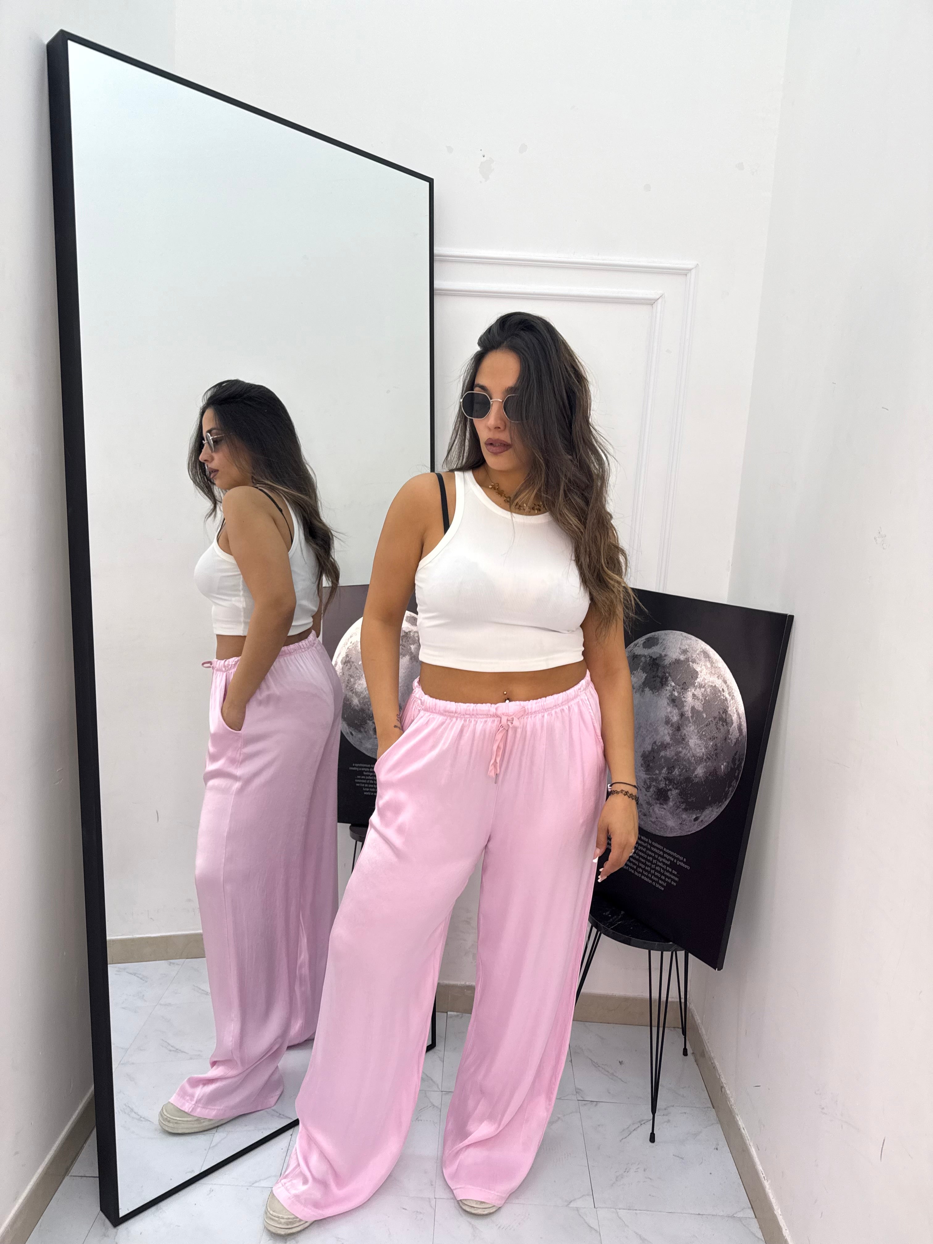 Pantalone Satin