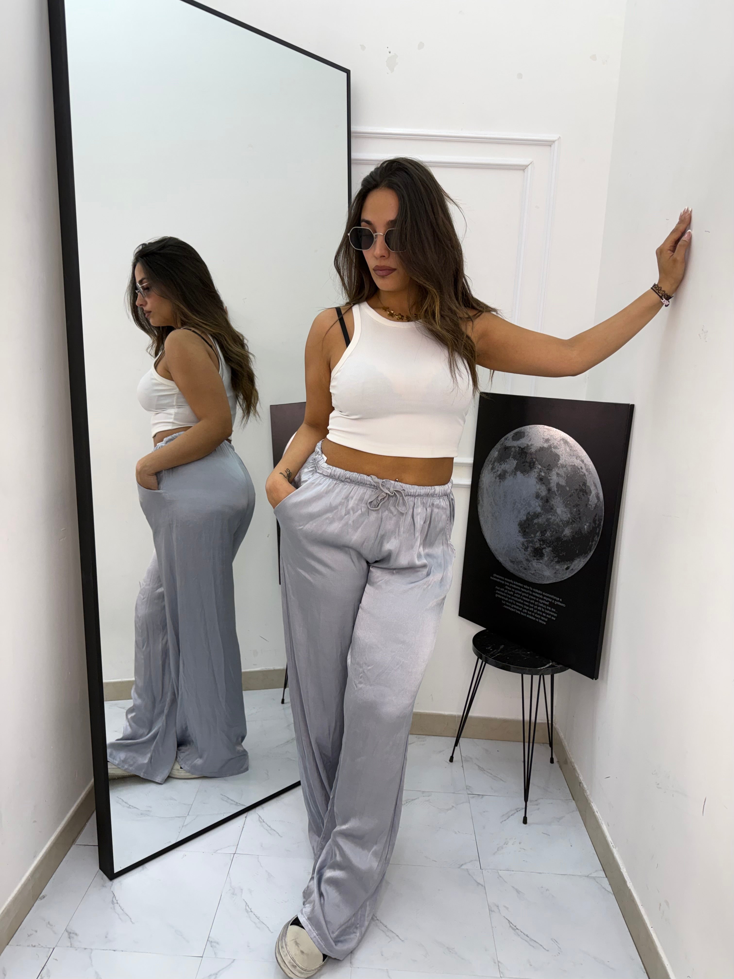 Pantalone Satin