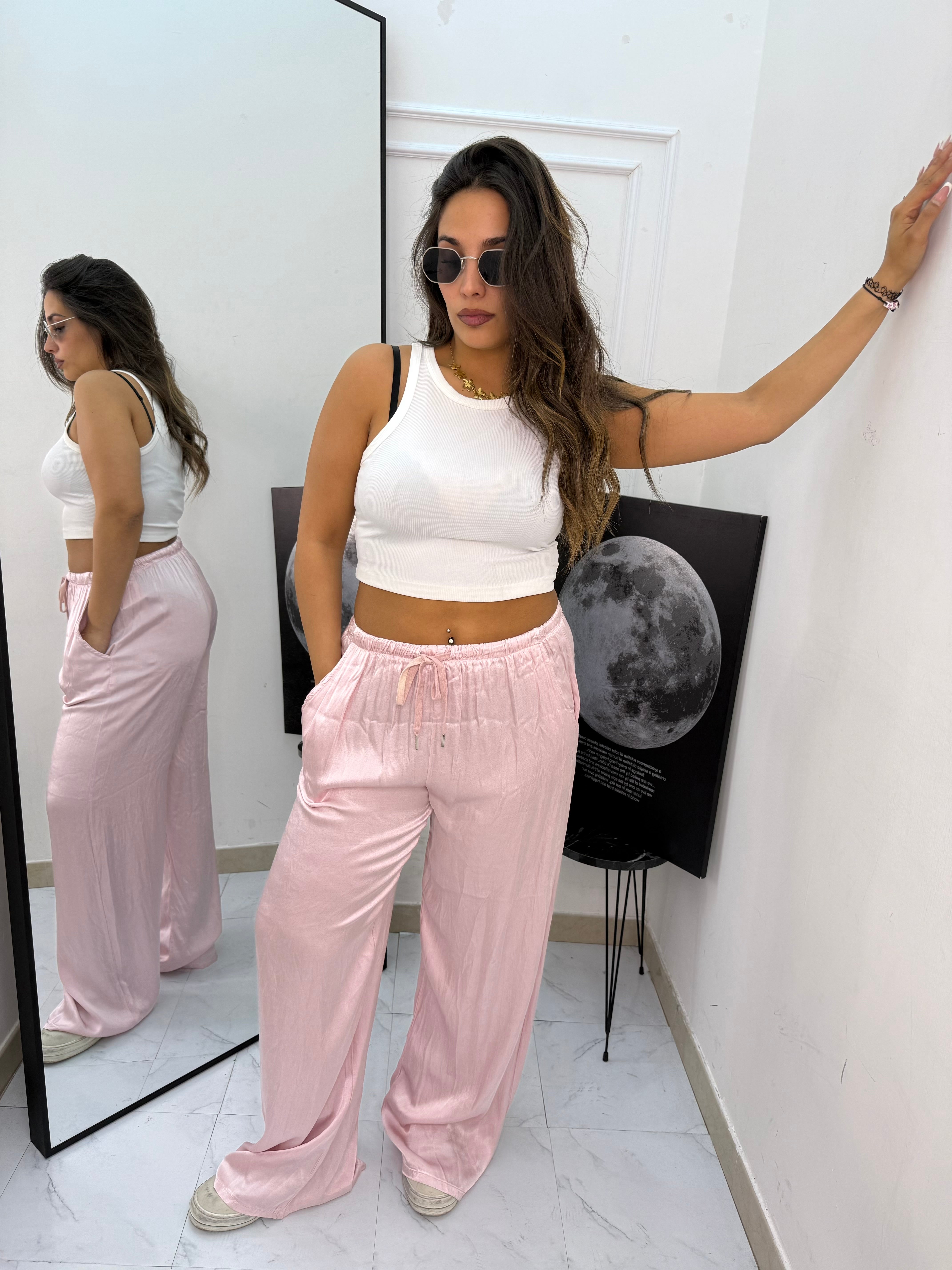 Pantalone Satin