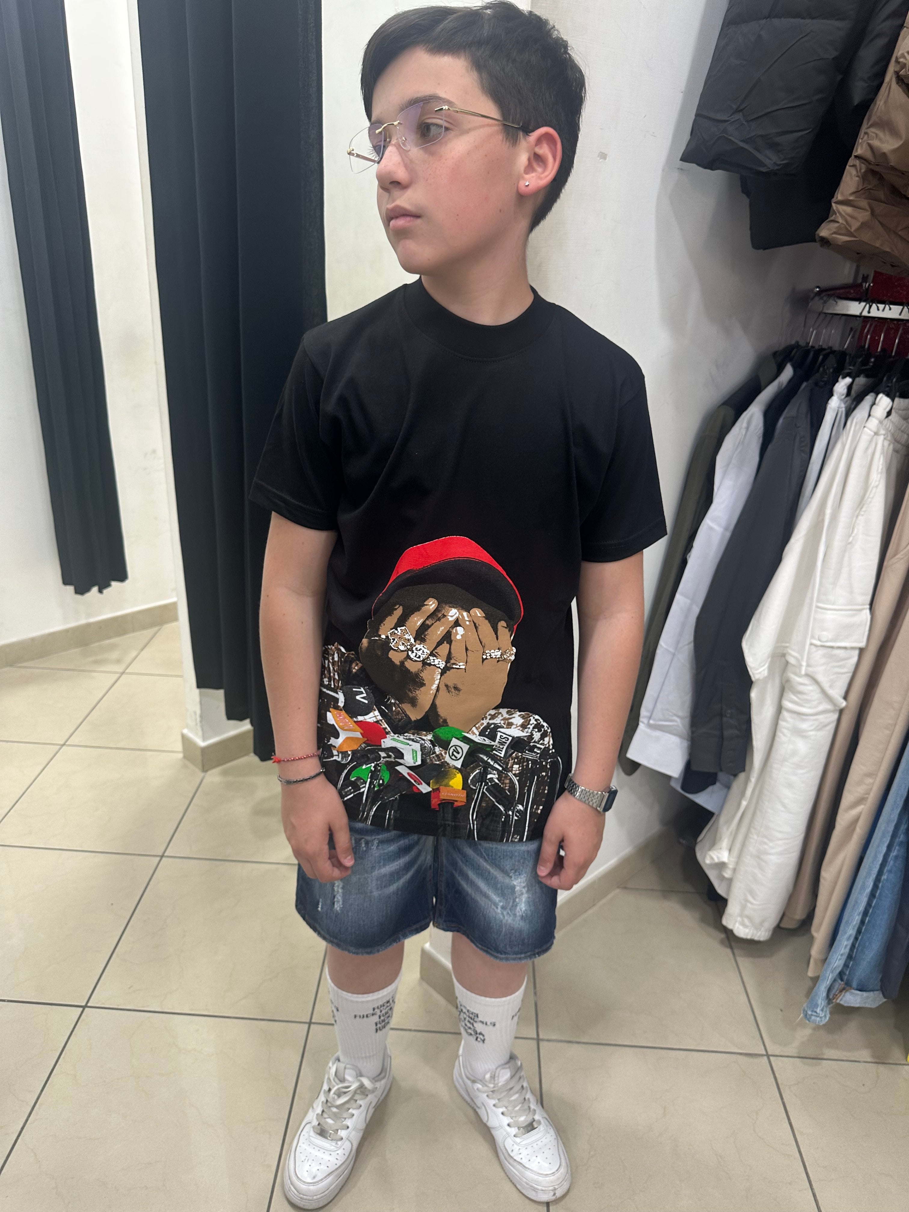 T-shirt Face junior