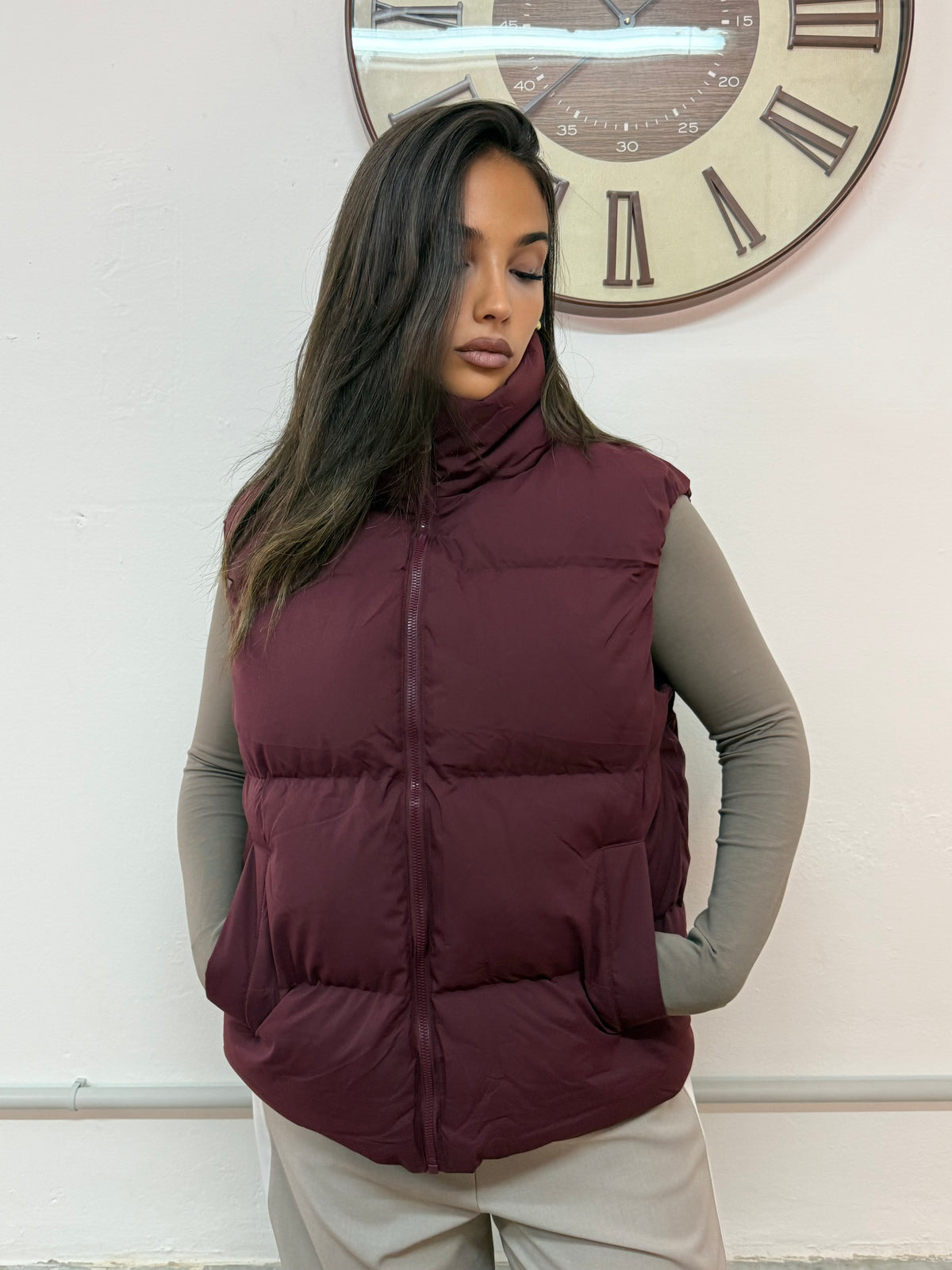 Gilet Imbottito Piumino
