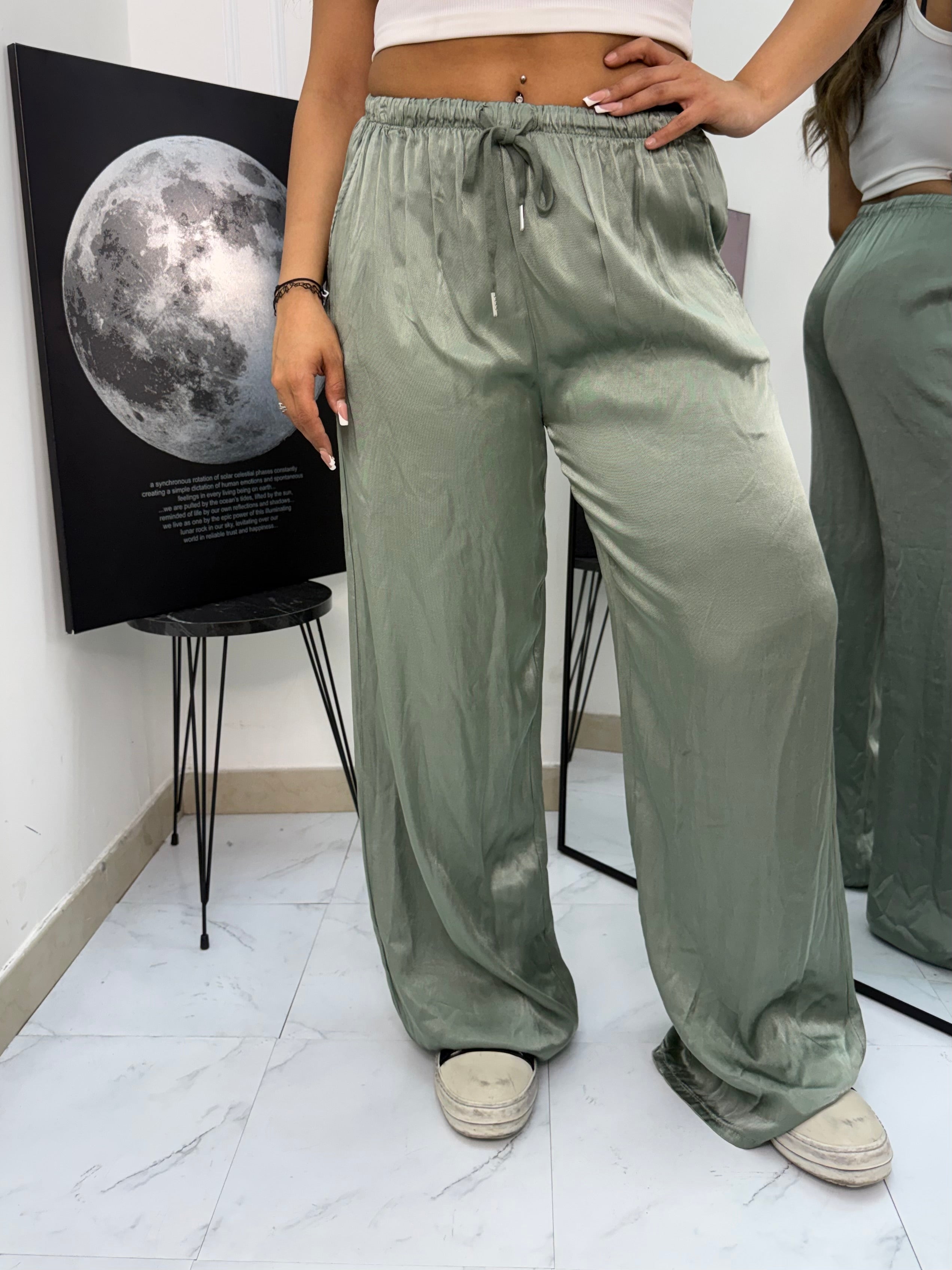Pantalone Satin