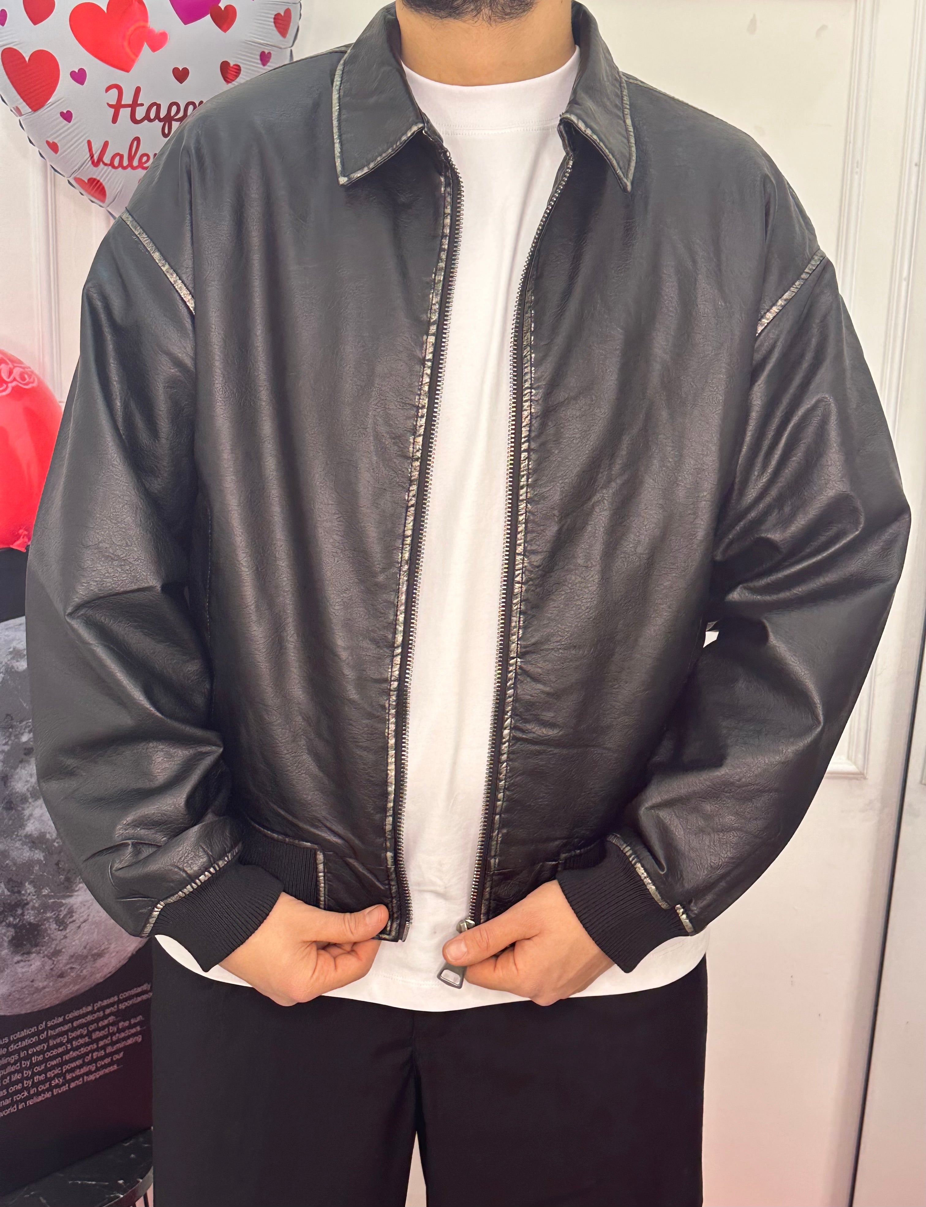 Giubbino in ecopelle mastiff