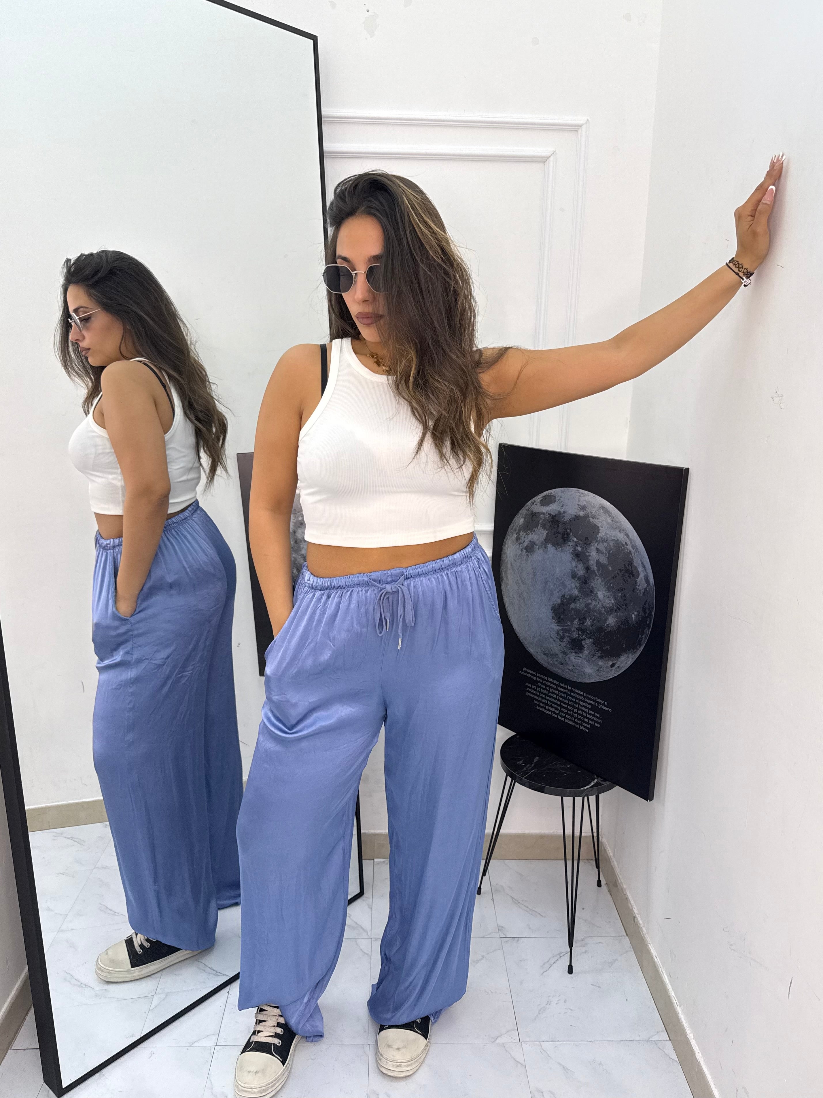 Pantalone Satin