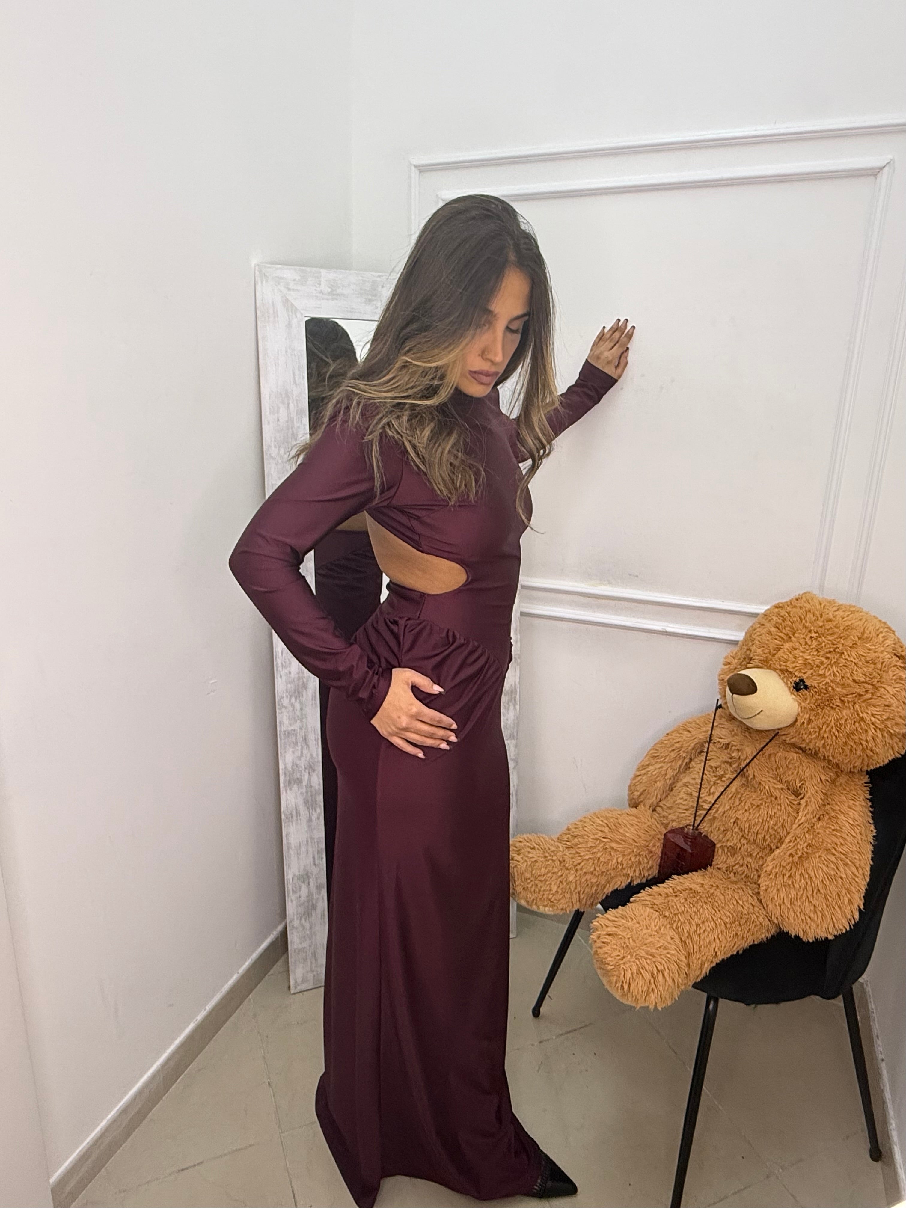 Vestito Drappeggiato