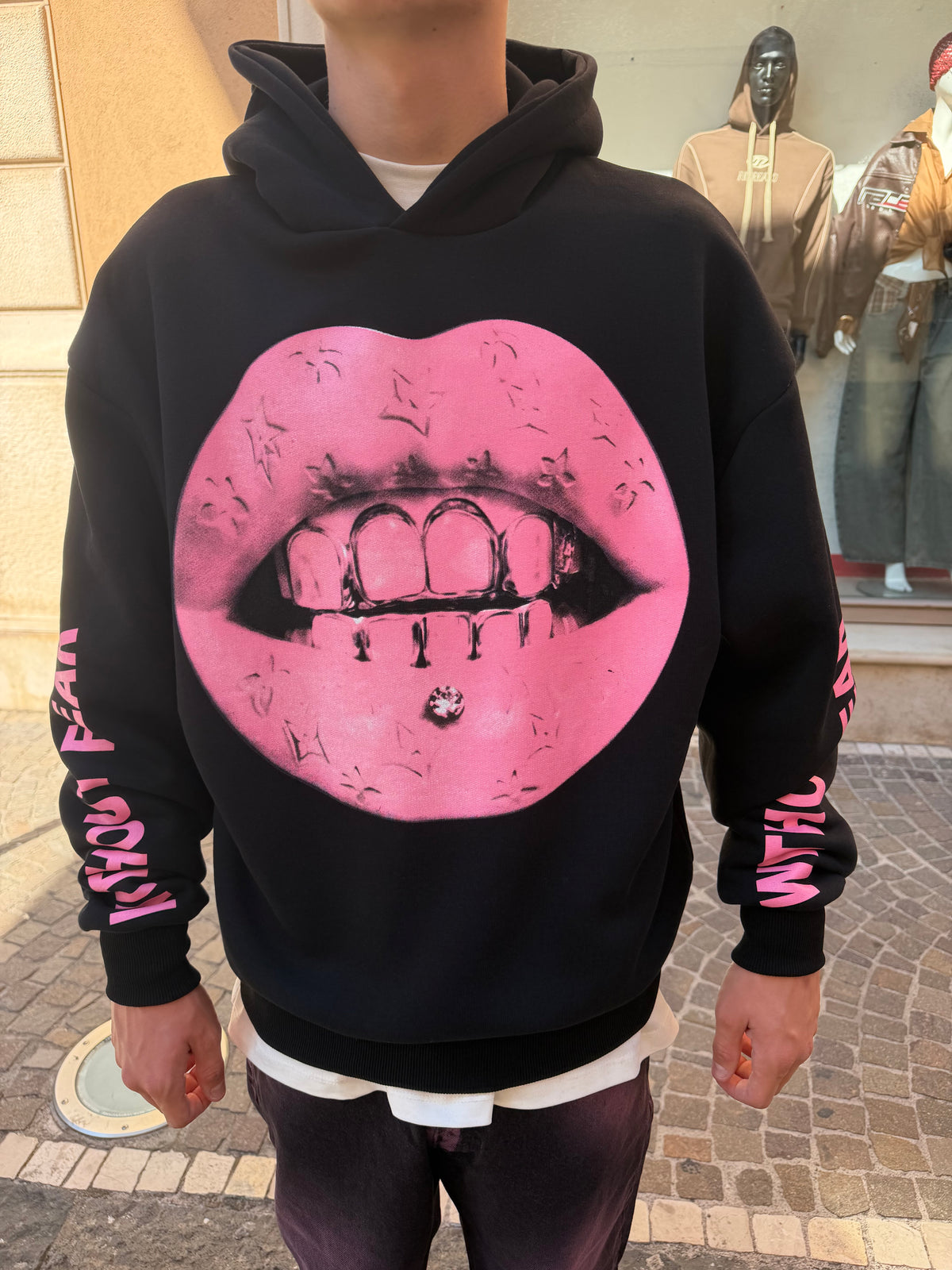 Felpa Lips Pink