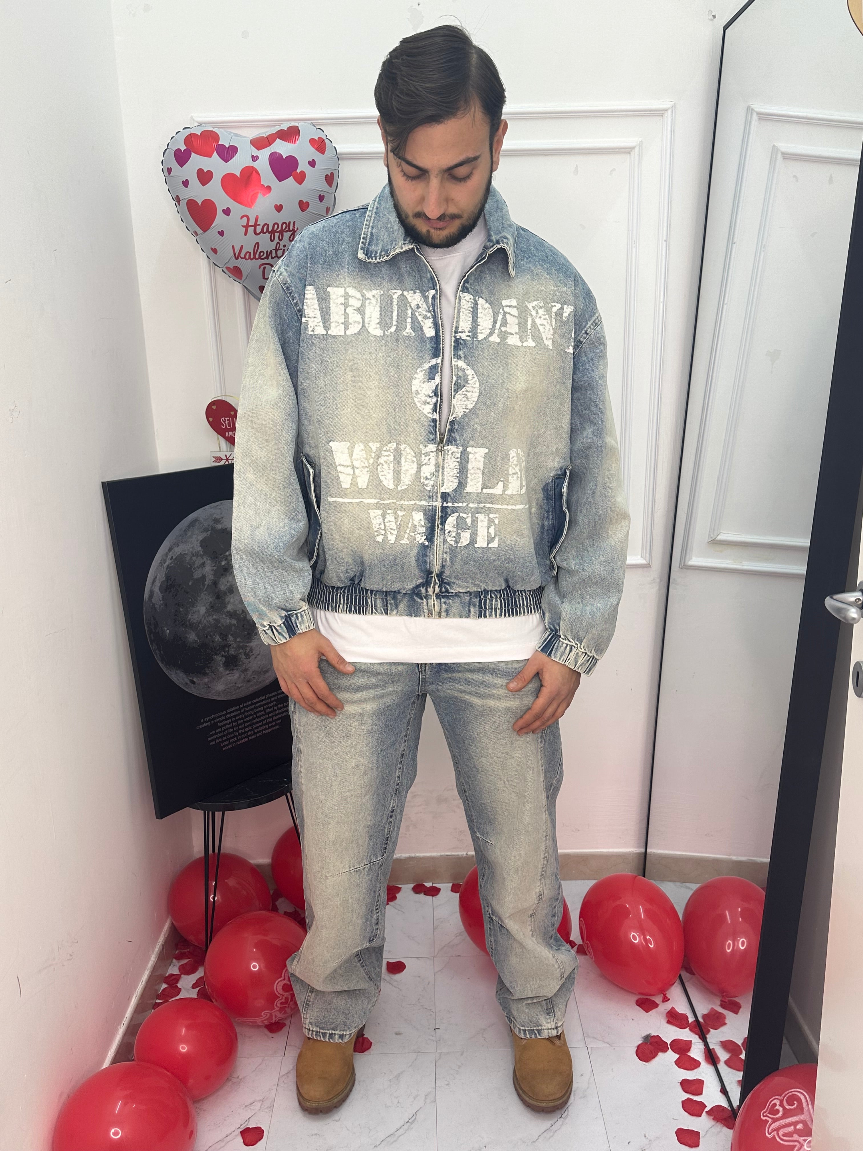 Completo in denim World