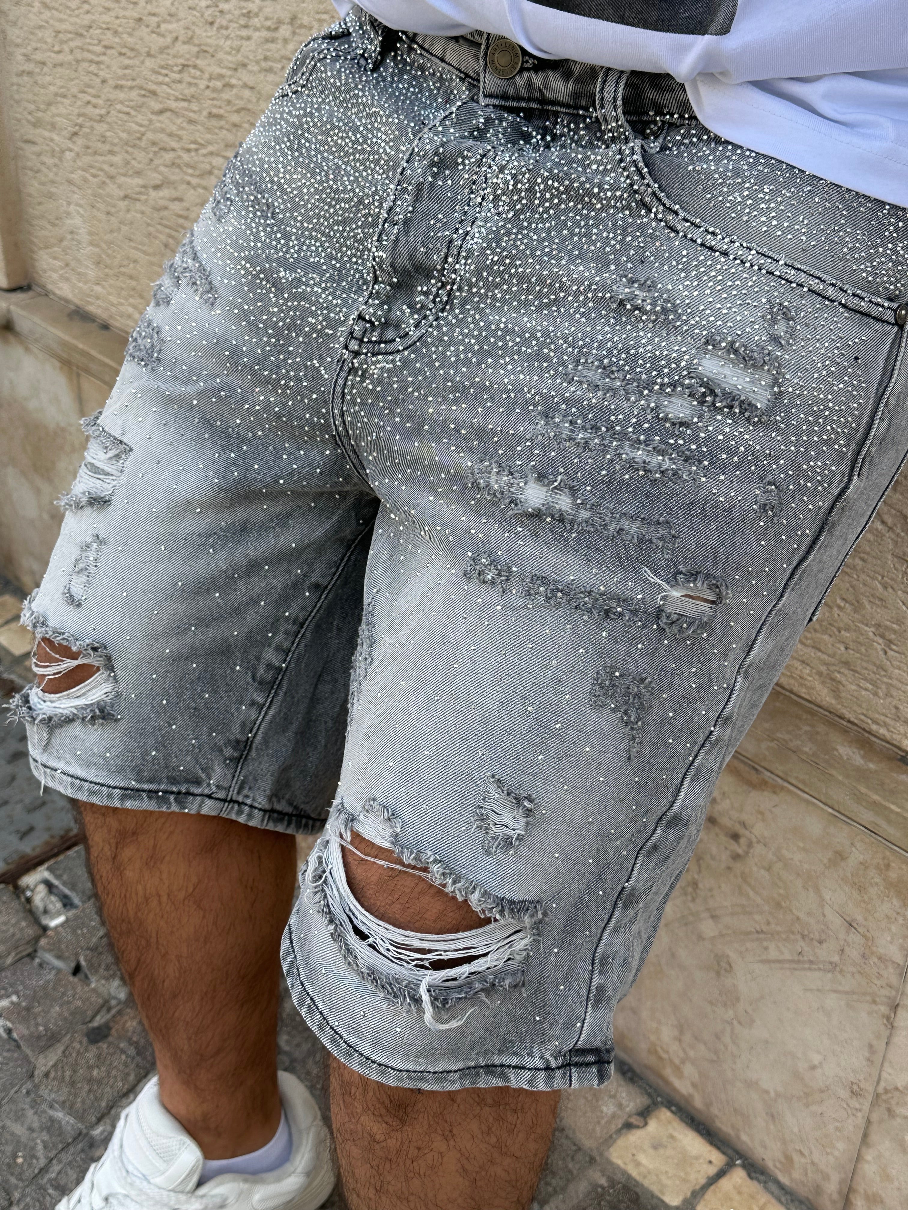 Shorts Grey diamond