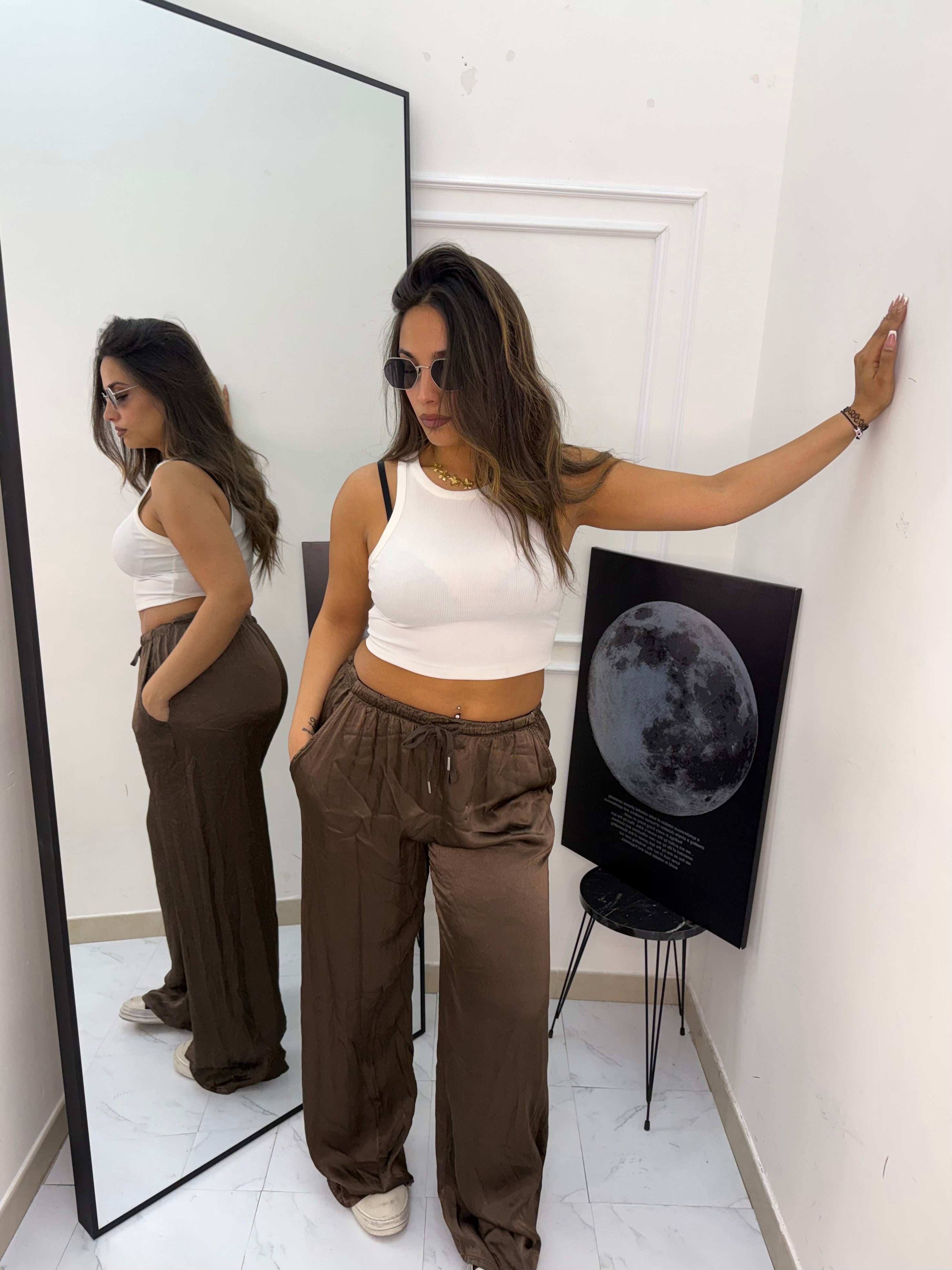 Pantalone Satin