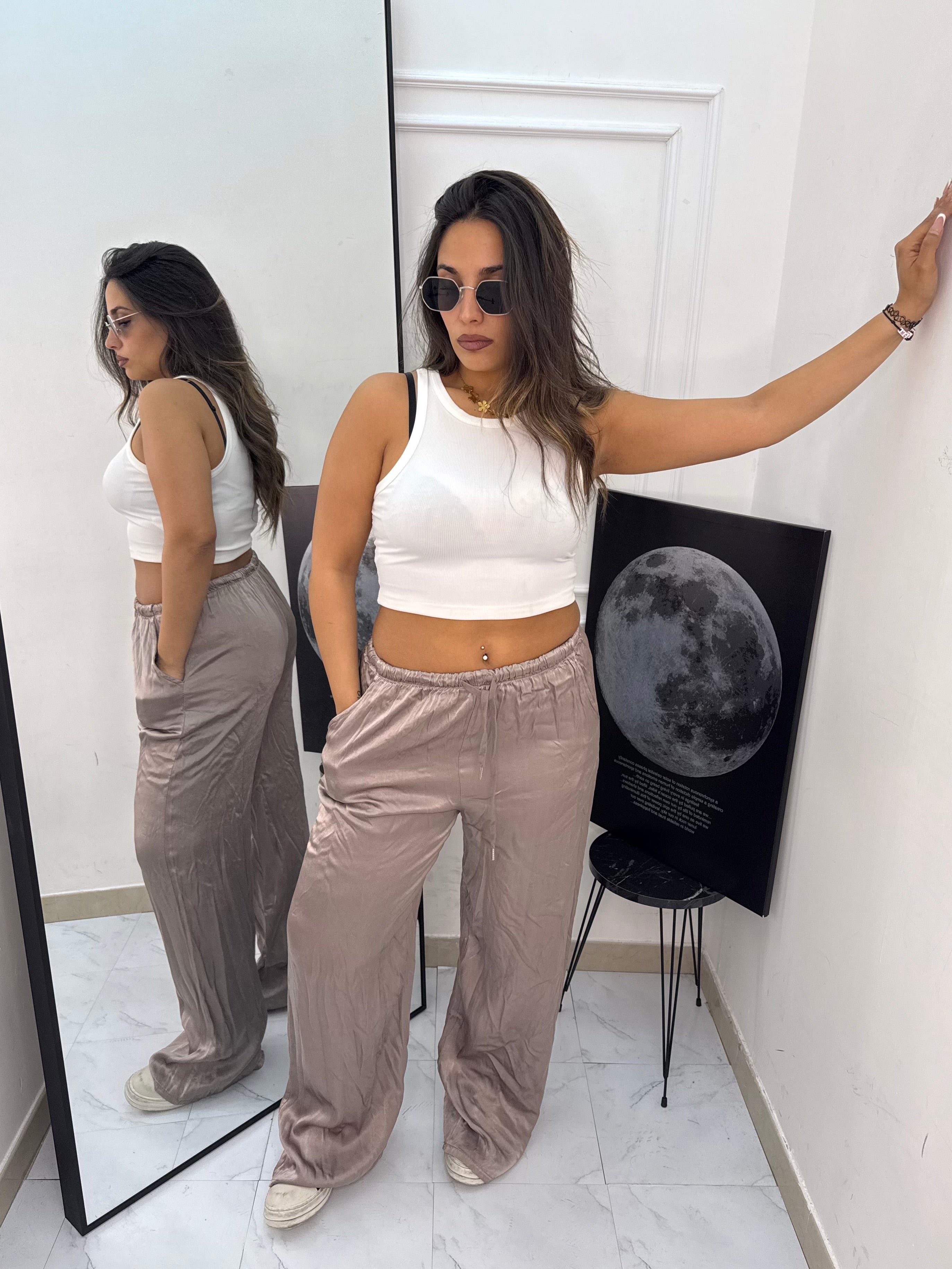 Pantalone Satin