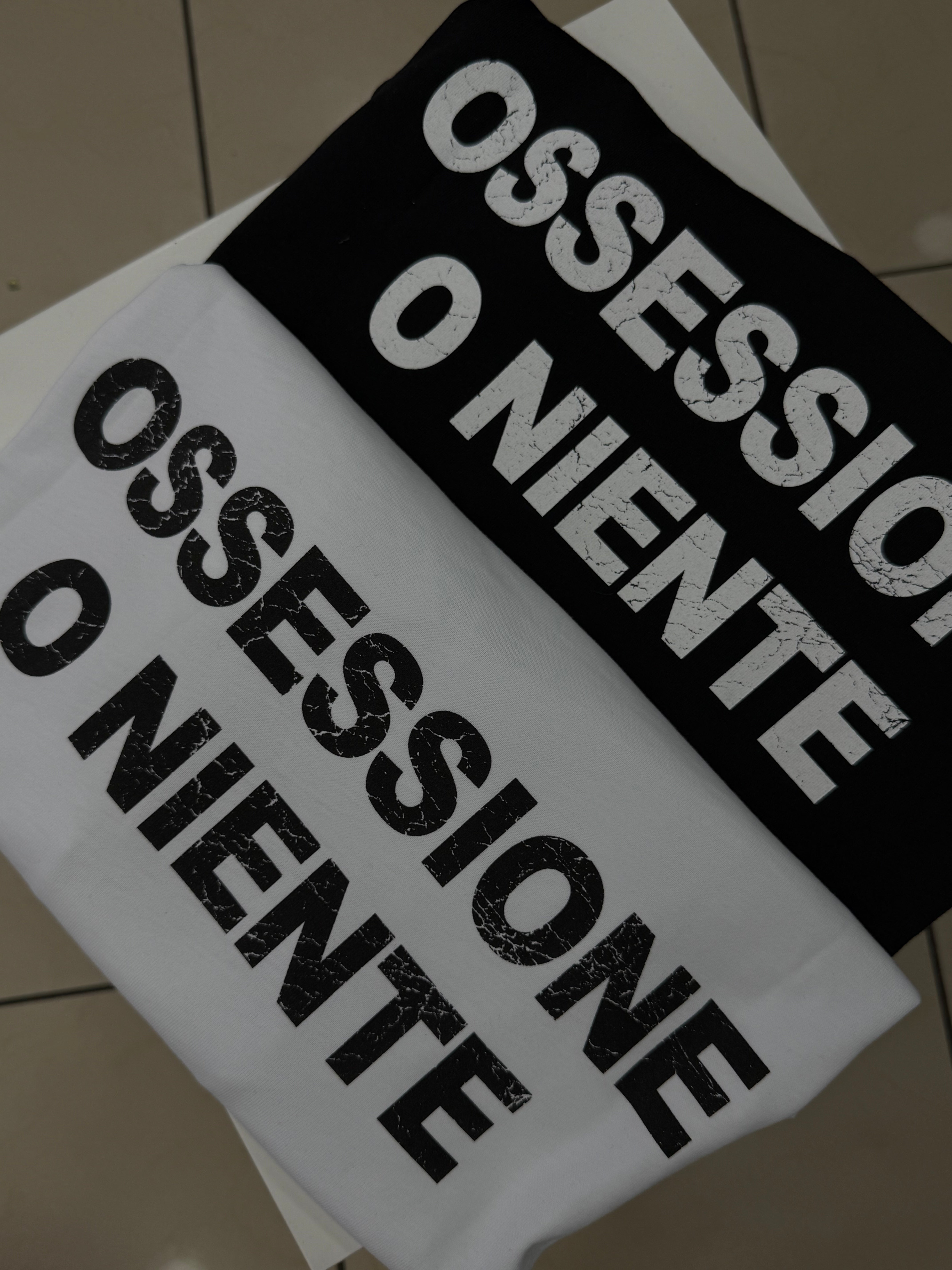 T-shirt Ossessione o niente