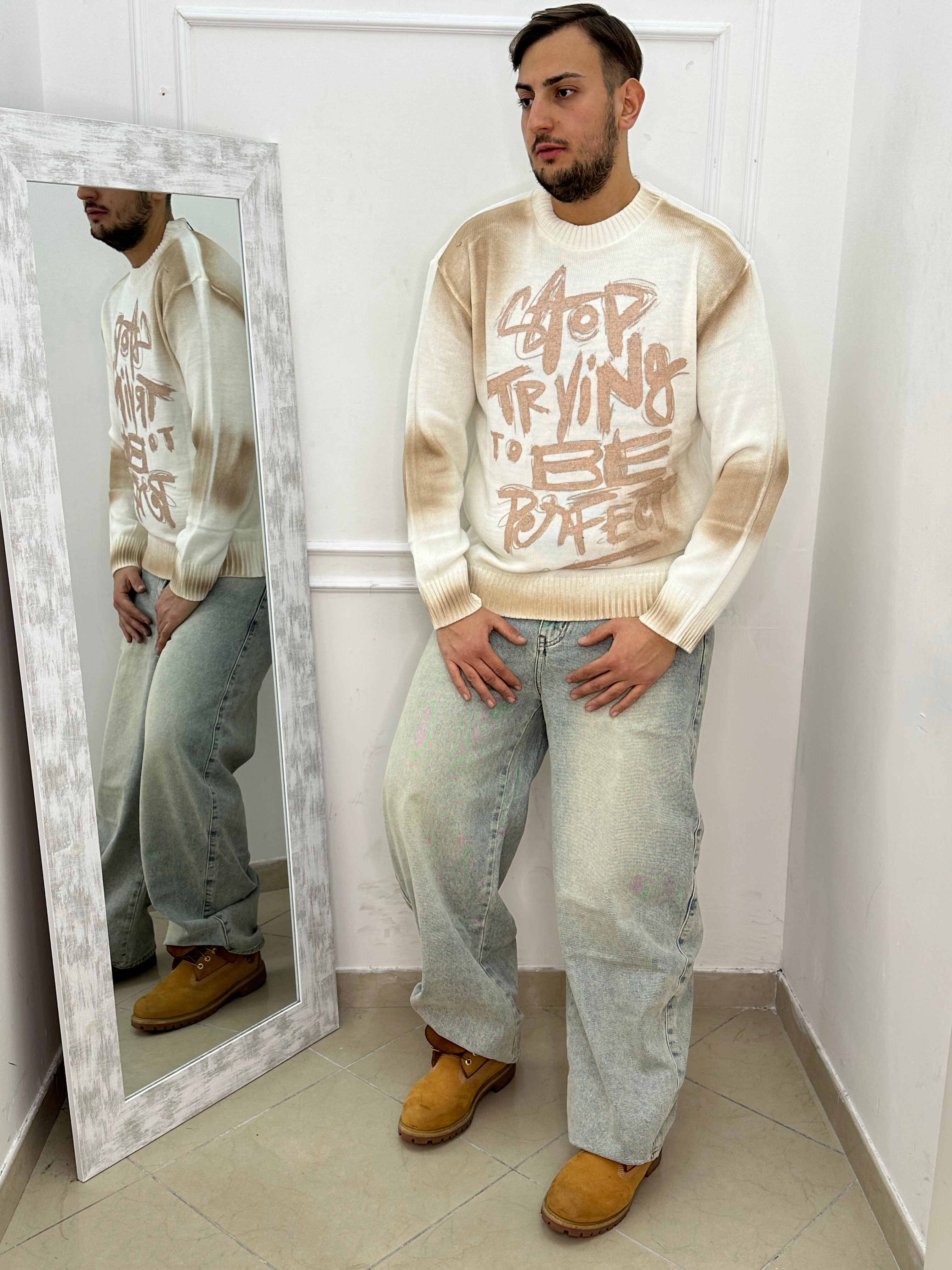 Jeans Baggy sabbiato
