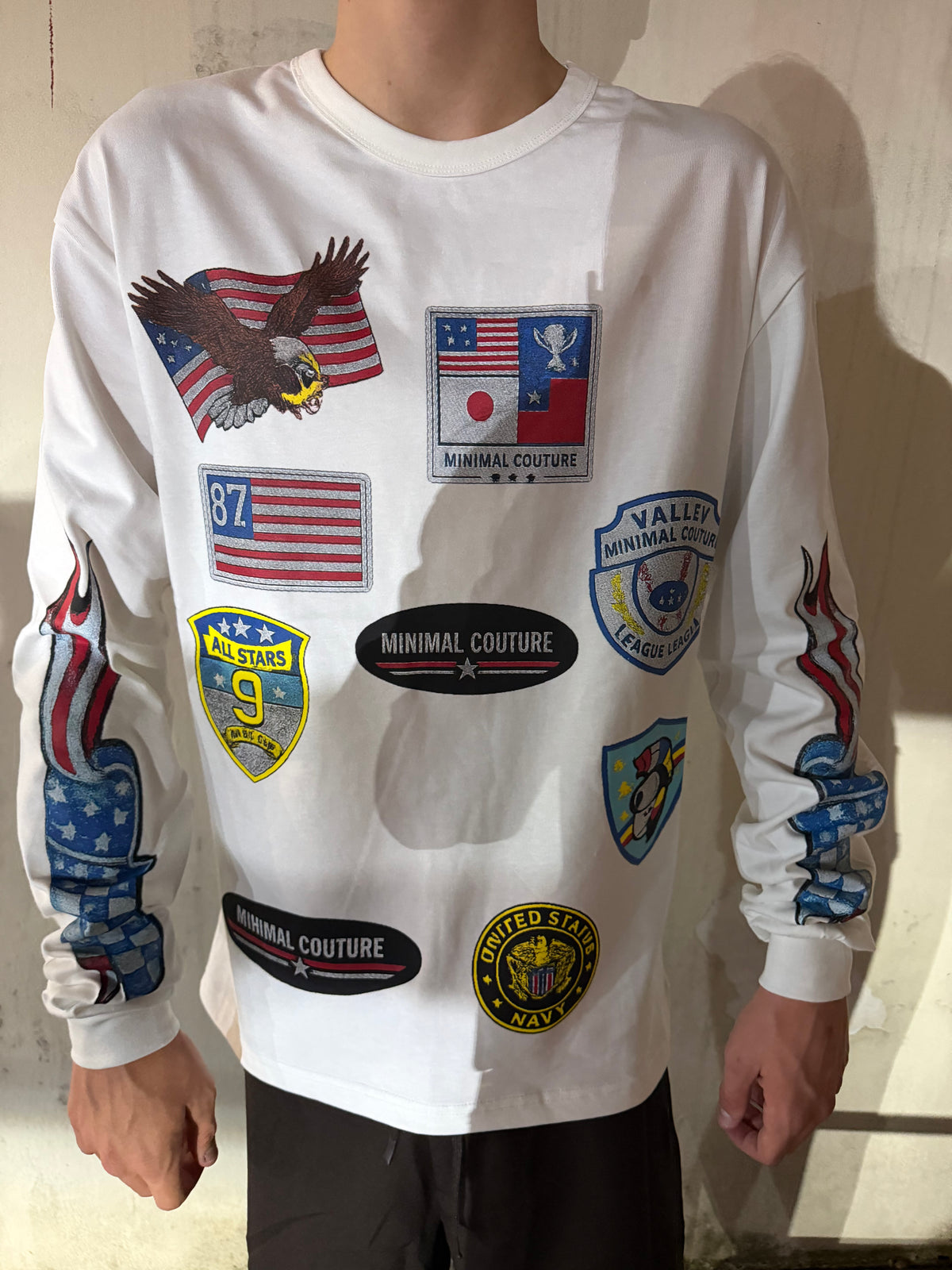 Longsleeve Patch Usa