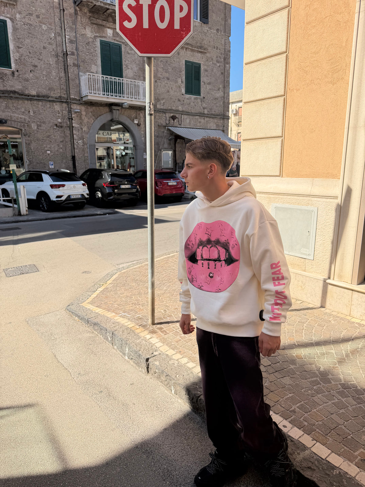 Felpa Lips Pink