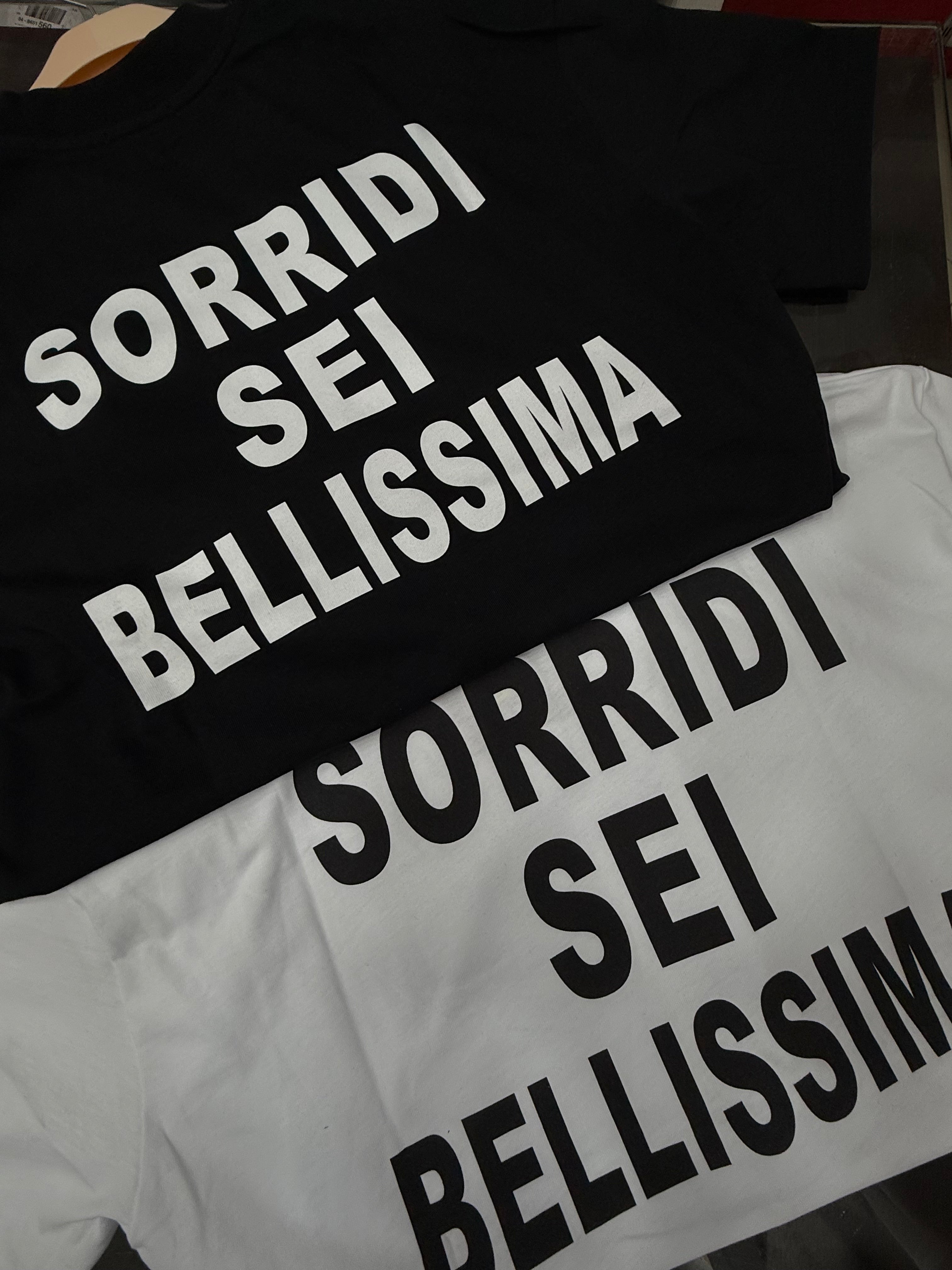 T-shirt Sorridi sei bellissima