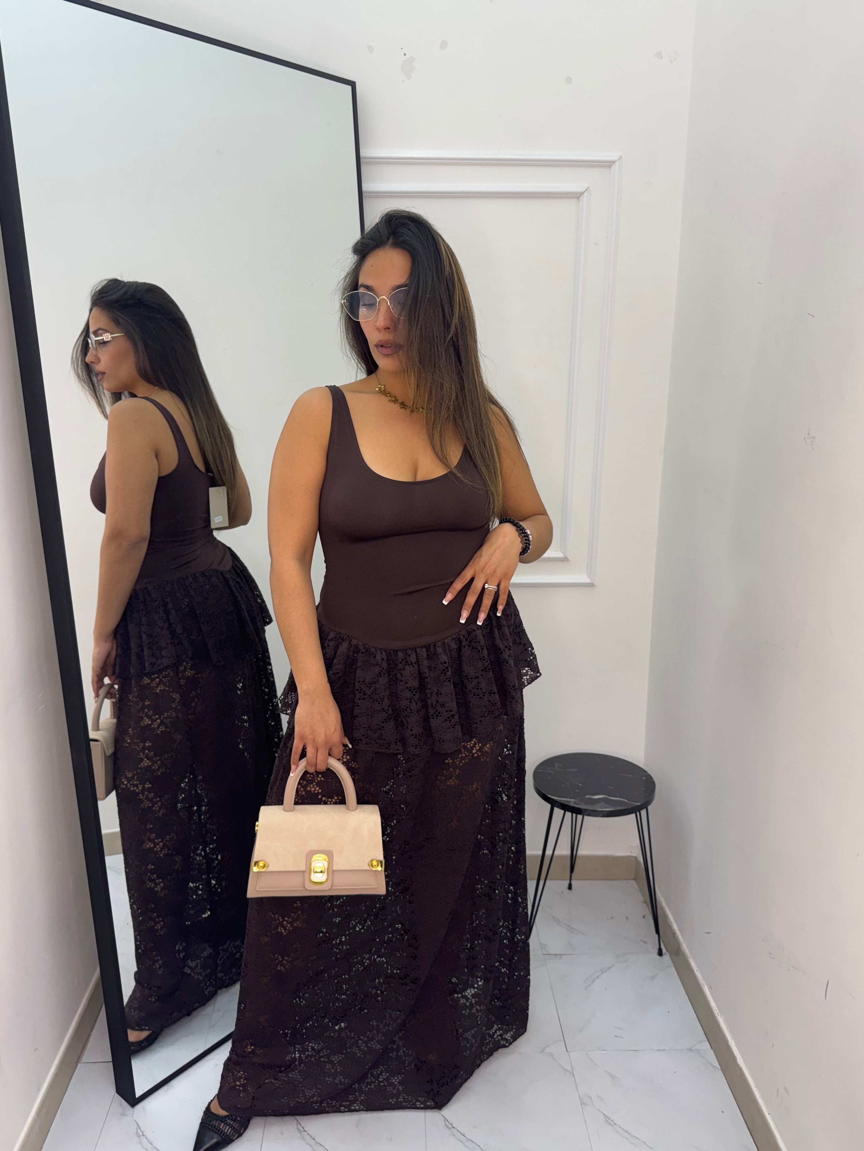 Vestito macramè