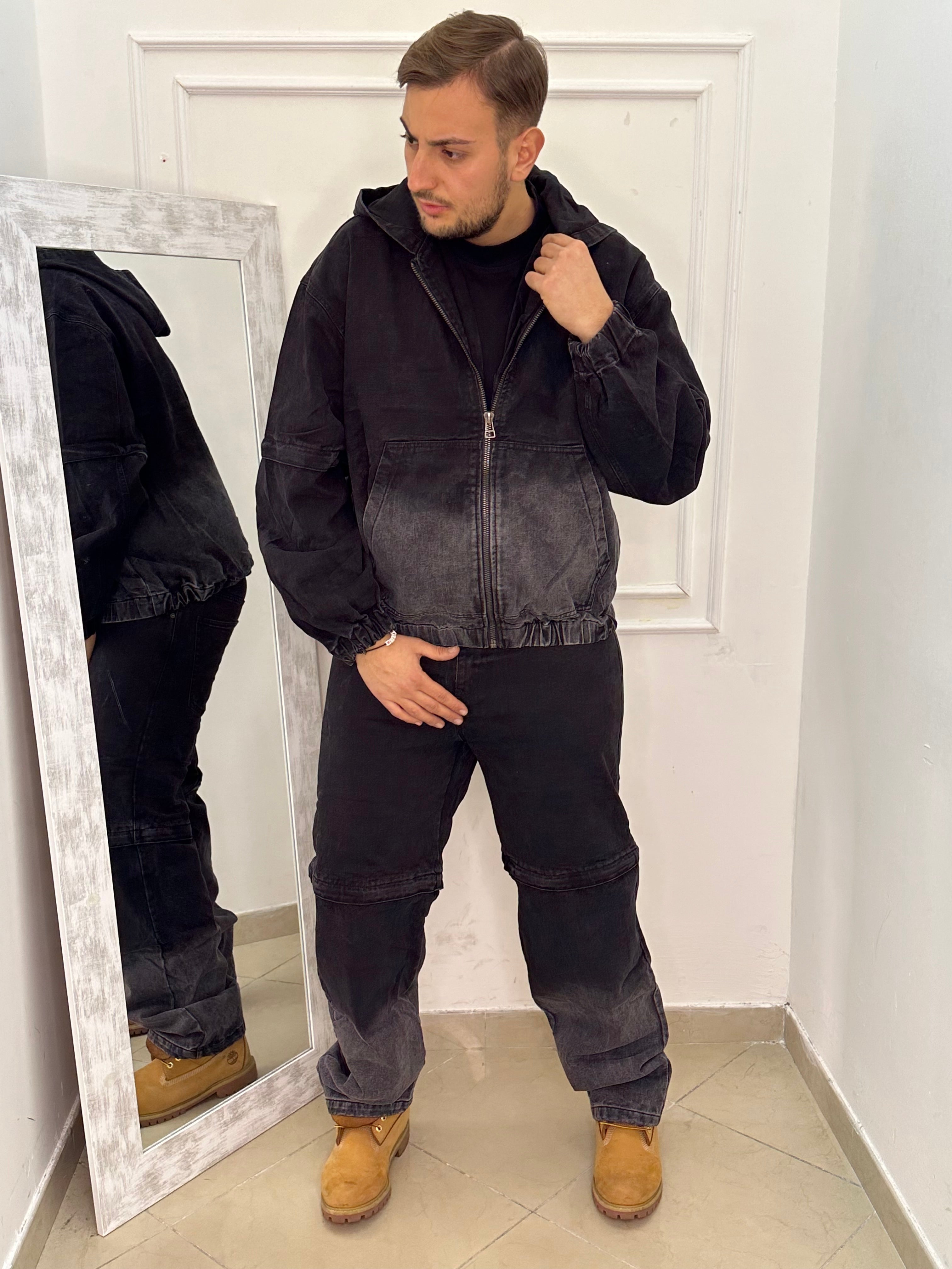 Completo in denim Wash