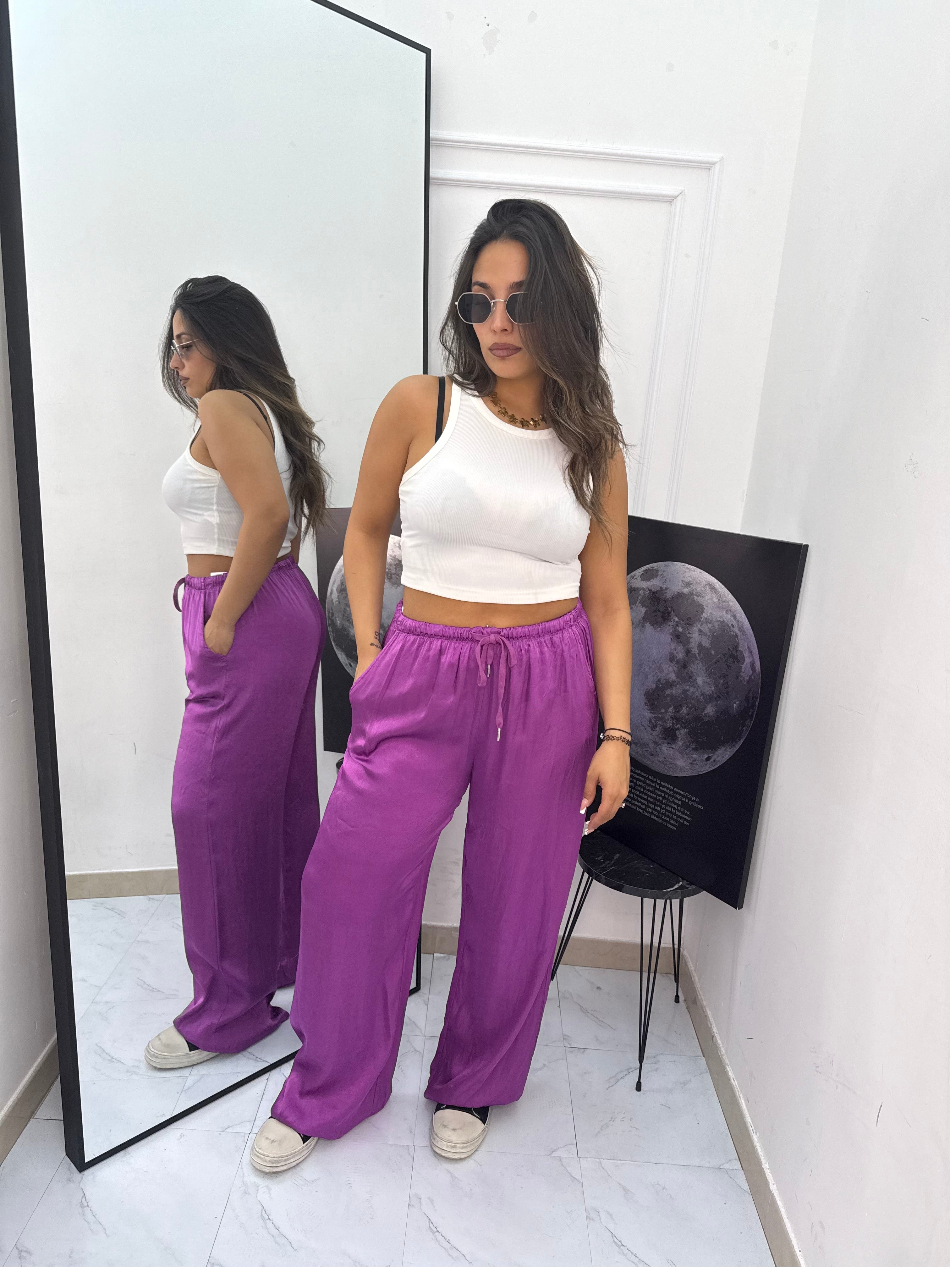 Pantalone Satin