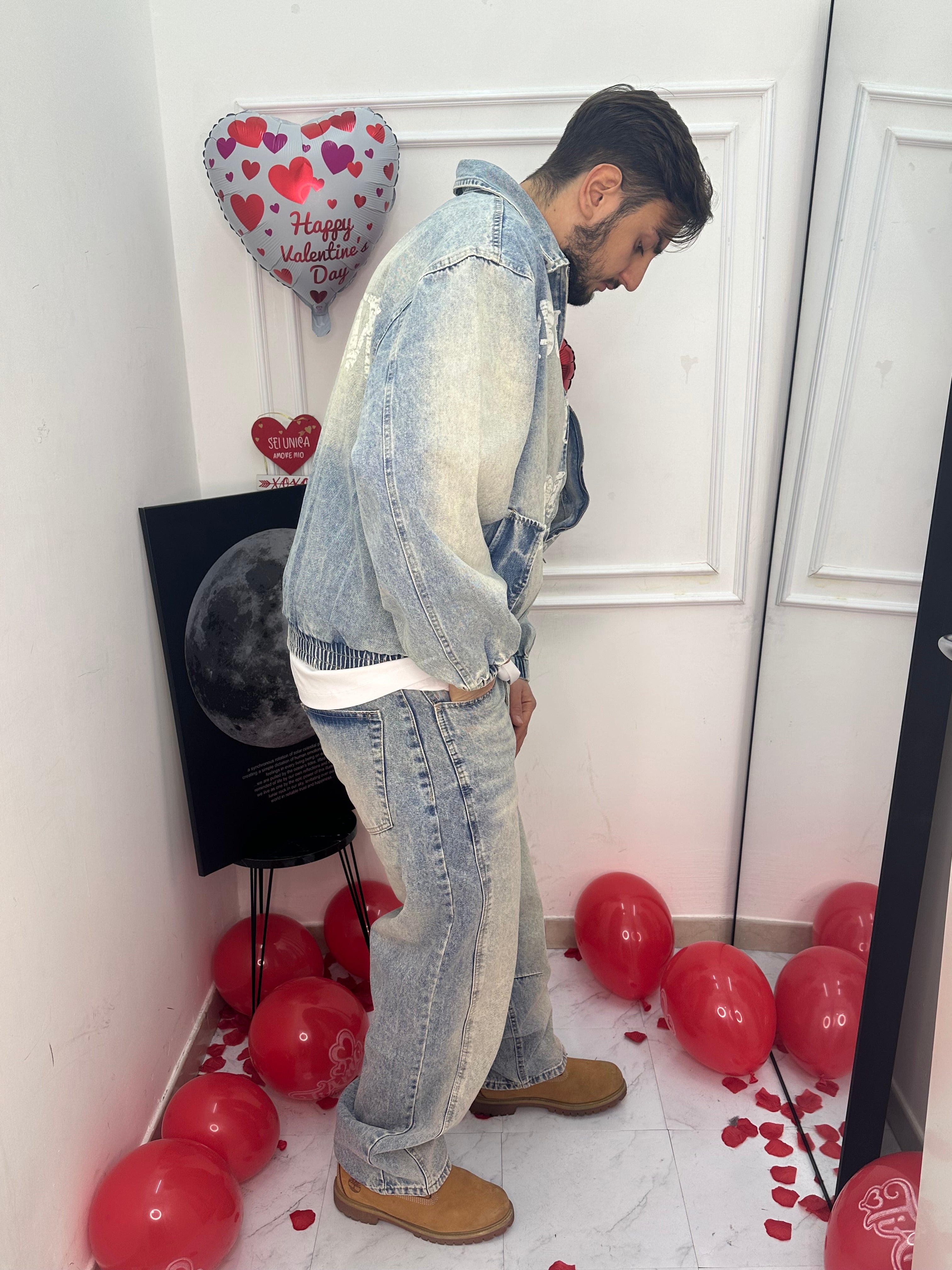 Completo in denim World