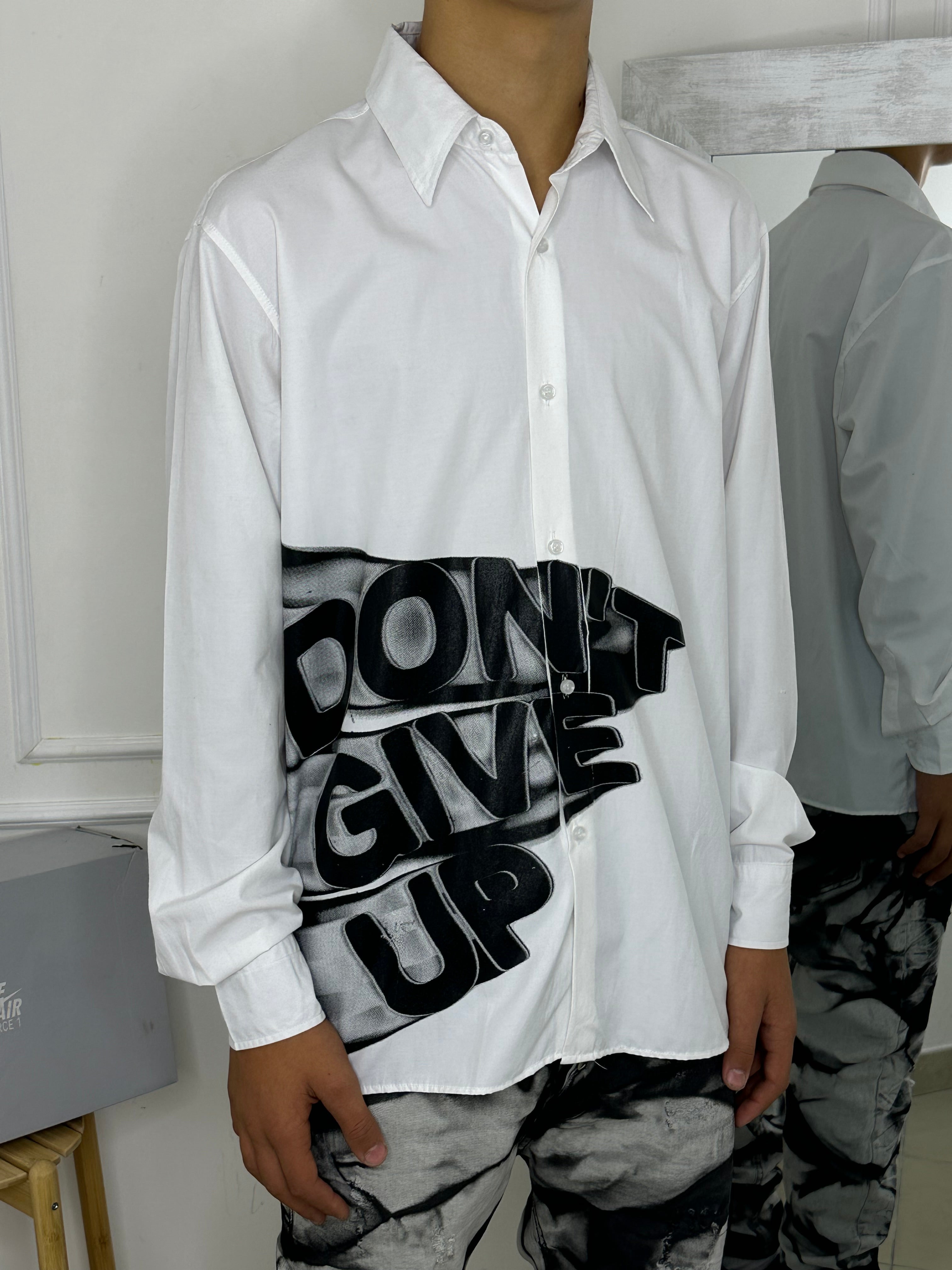 Camicia Don’t give up