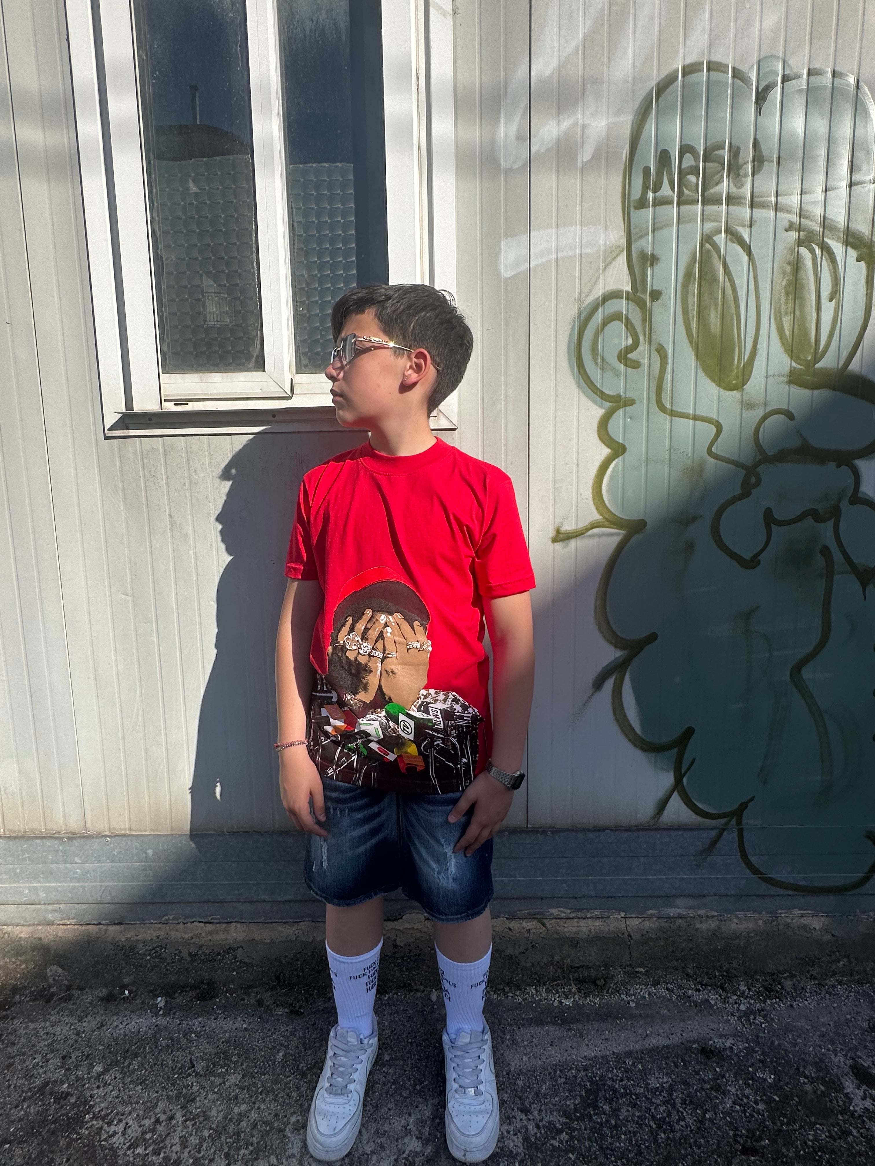 T-shirt Face junior